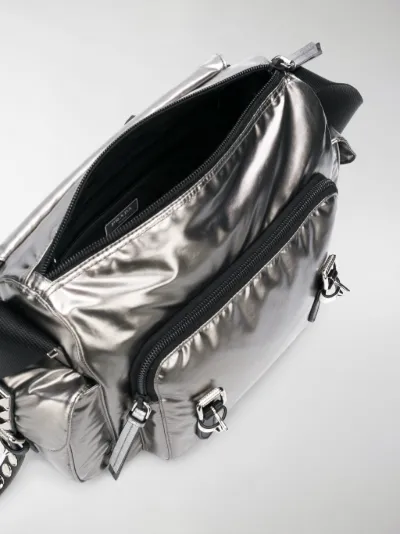 prada metallic bag