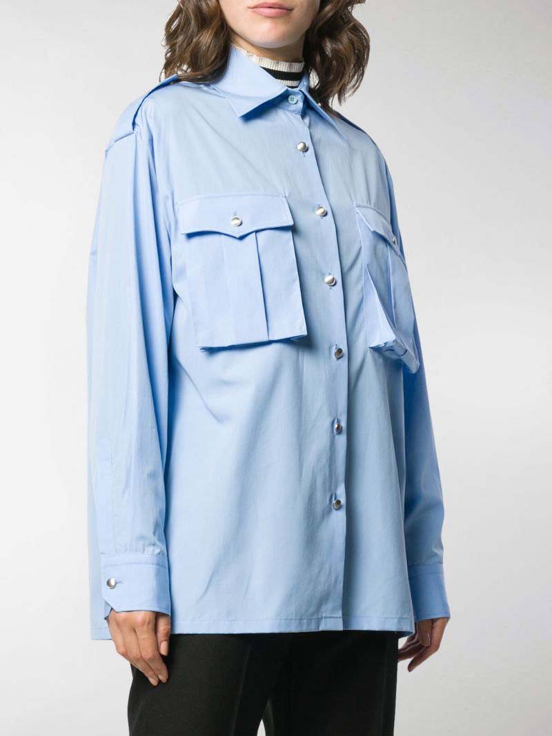 prada military shirt