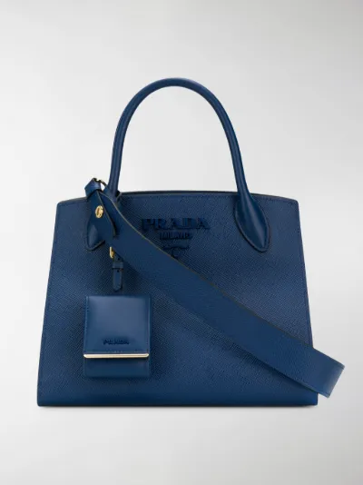 Prada - monochrome Saffiano bag