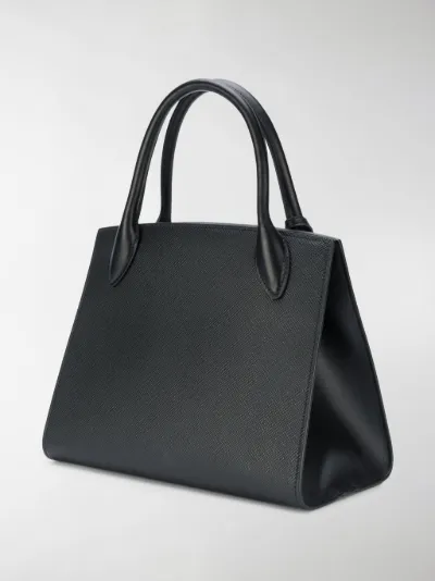 prada monochrome tote bag