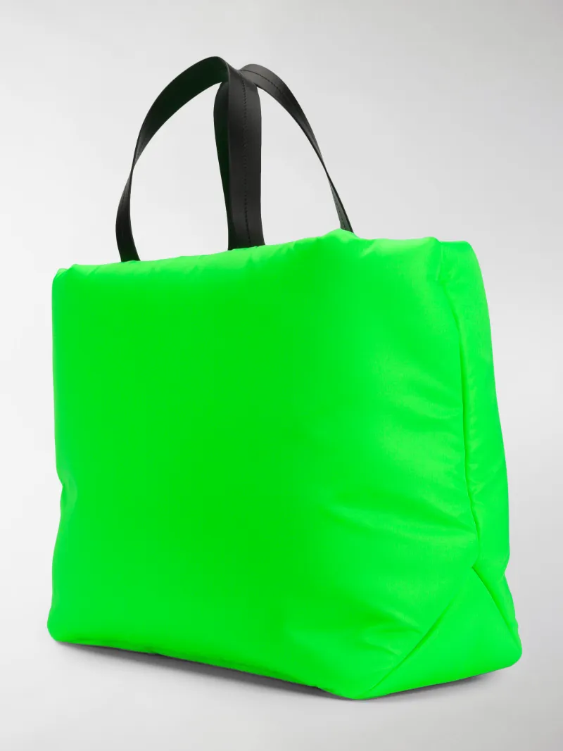 neon green prada bag