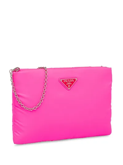 prada padded clutch