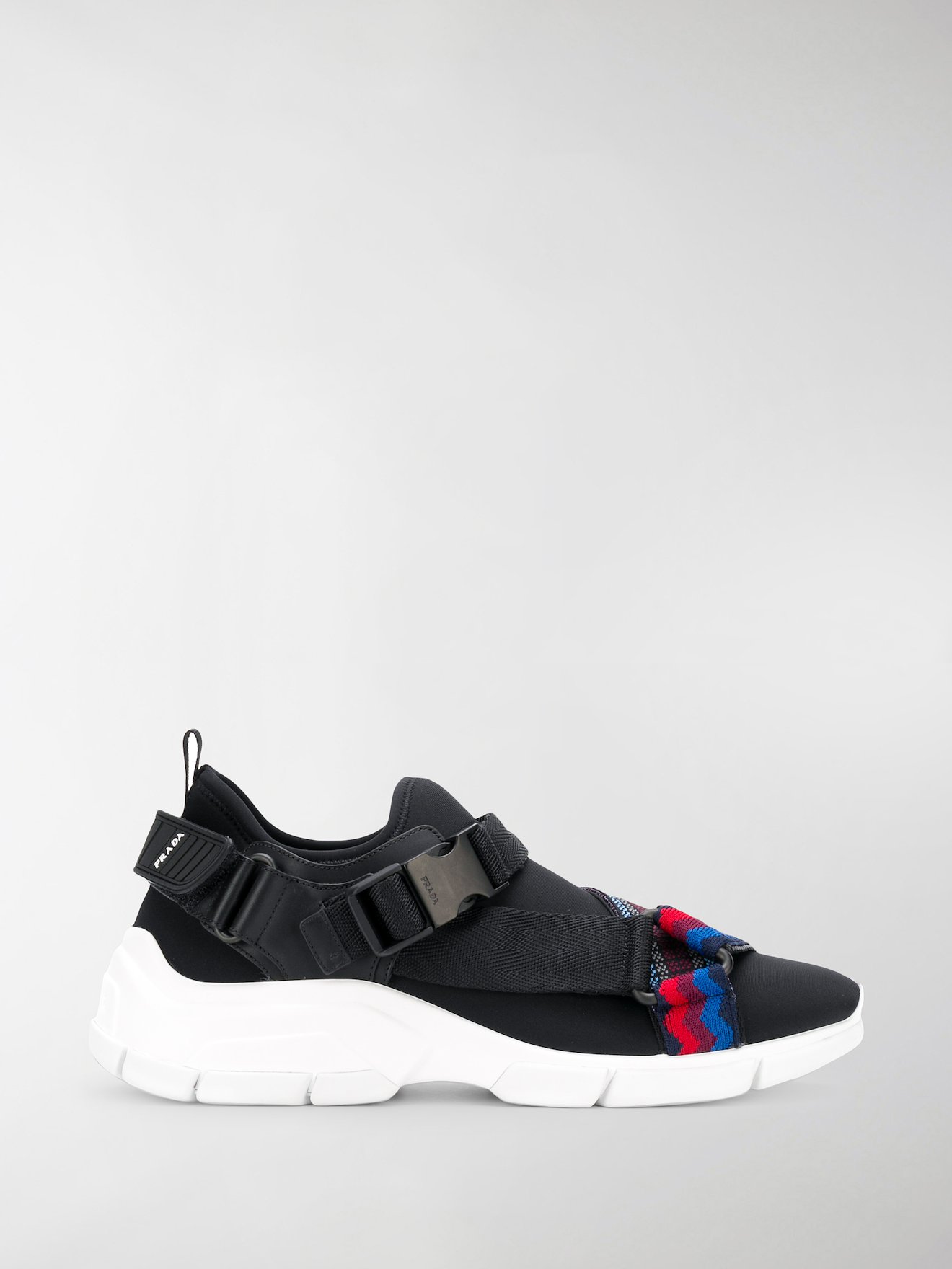 prada mesh and neoprene sneakers