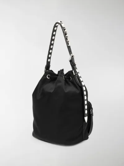 prada vela bucket bag