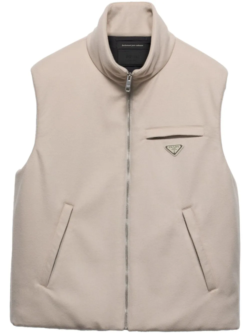 Prada padded cashmere vest Eraldo UK