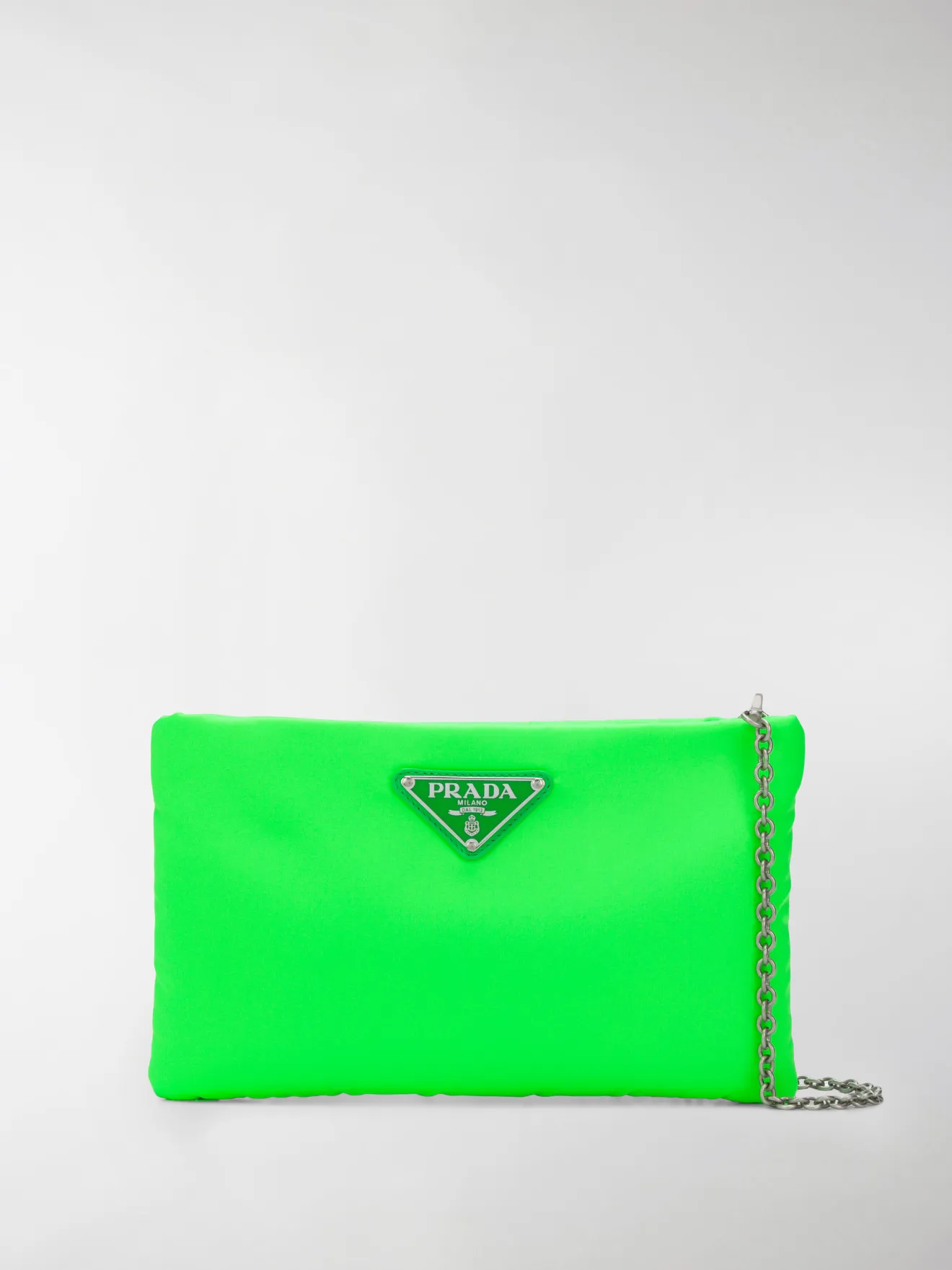 prada padded clutch