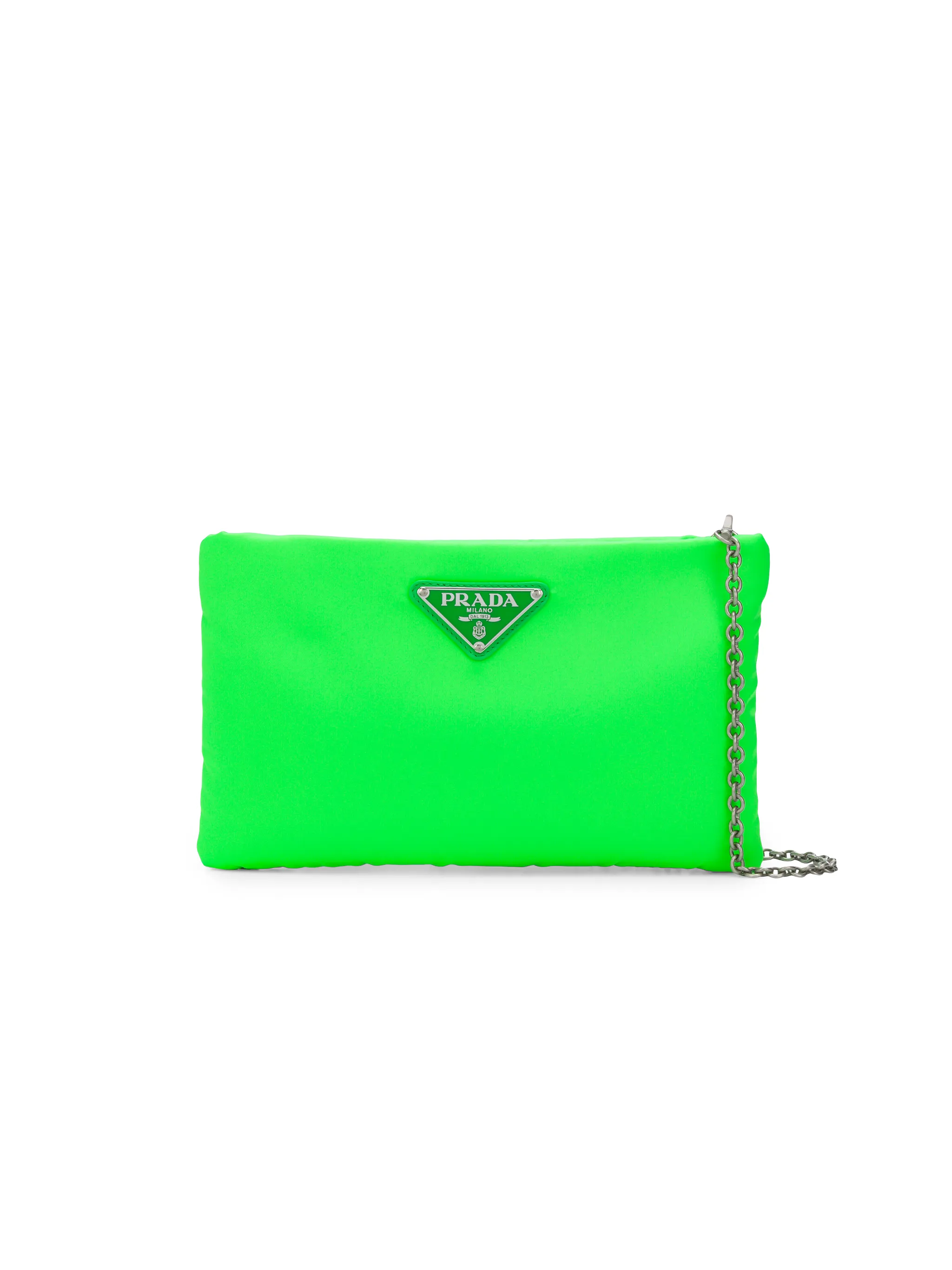 Prada fluo clutch shop