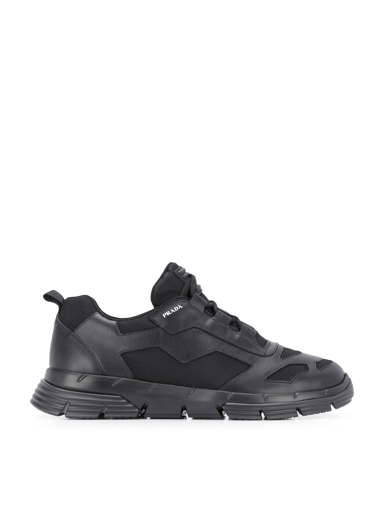 prada panelled low top sneakers