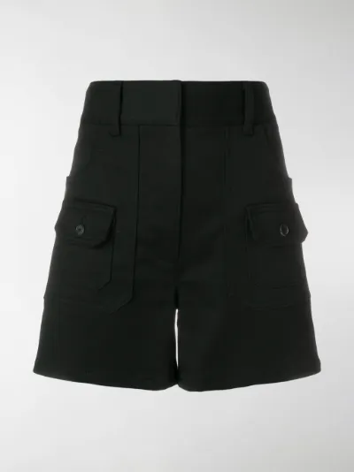 pantalone corto in Re-Nylon con logo | Tiziana Fausti