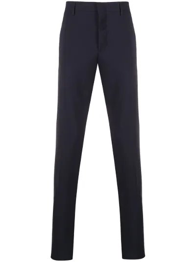 Prada Pantaloni sartoriali slim blu | MODES