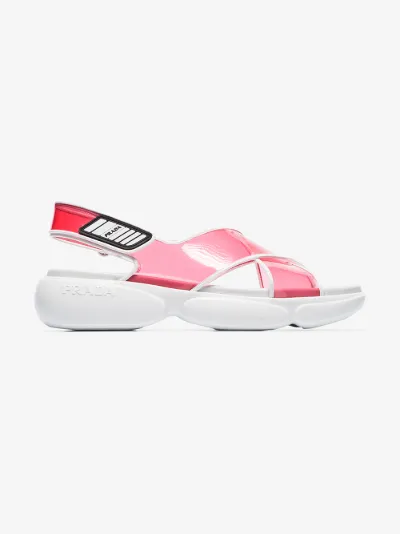 prada pink sandals