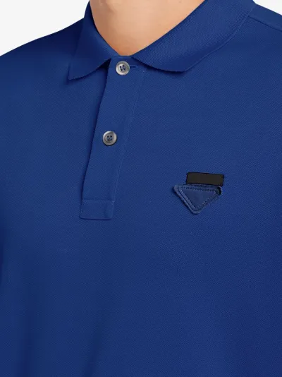 prada piqué polo shirt