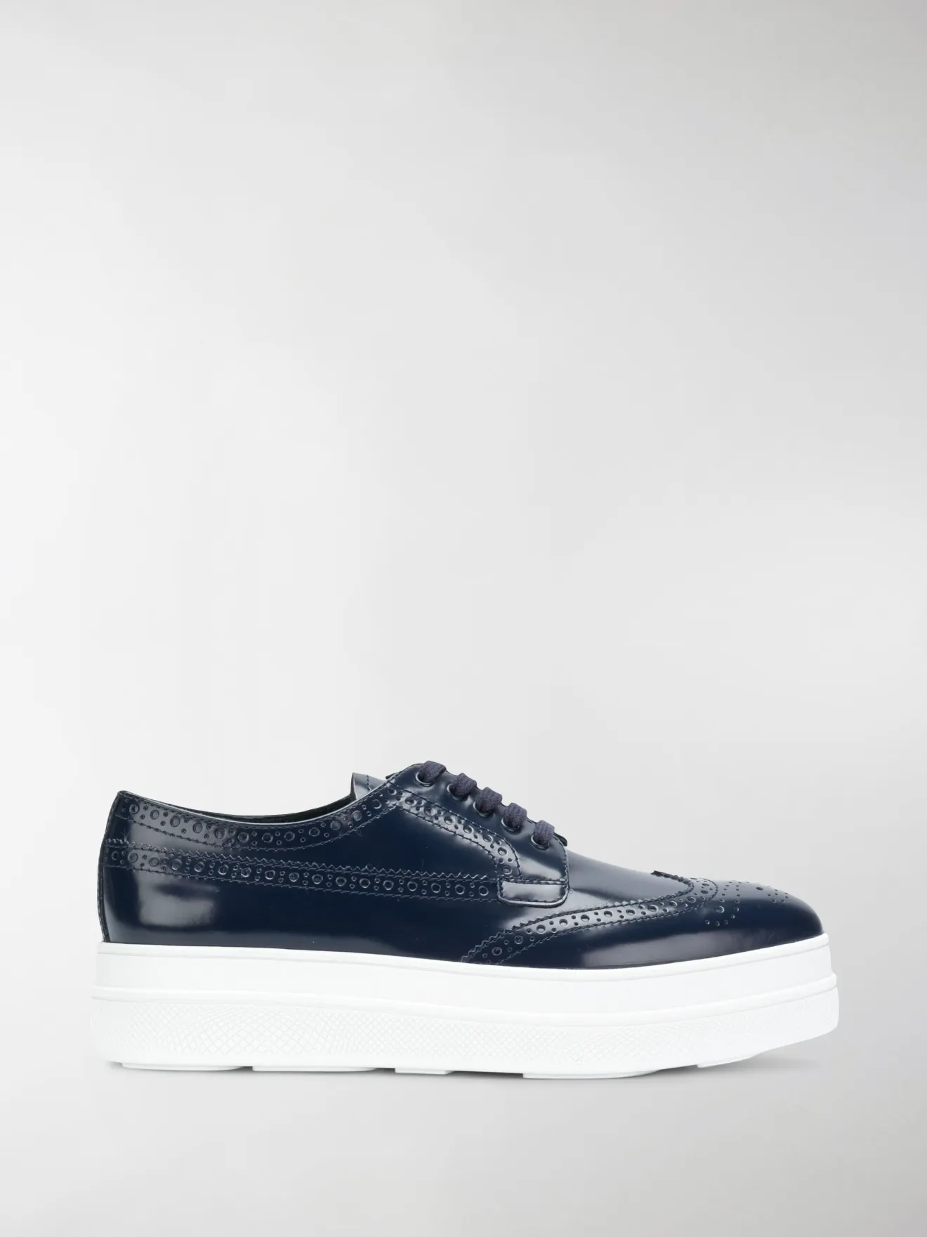 prada platform brogue
