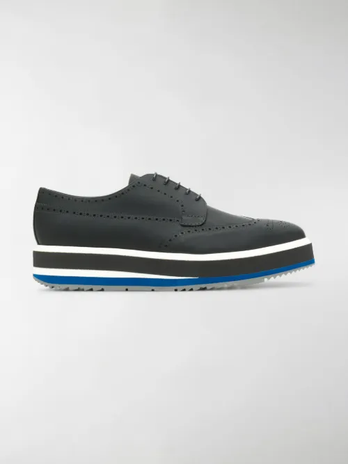 Prada - platform brogues