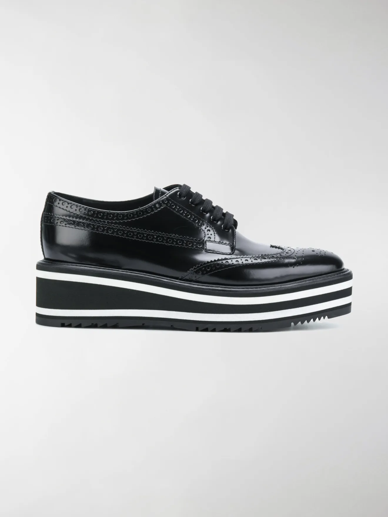 prada platform brogues