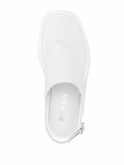 prada platform slide sandal