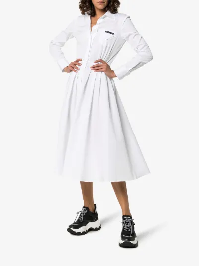 prada shirt dress