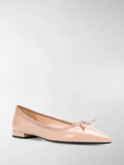prada pointed toe flats