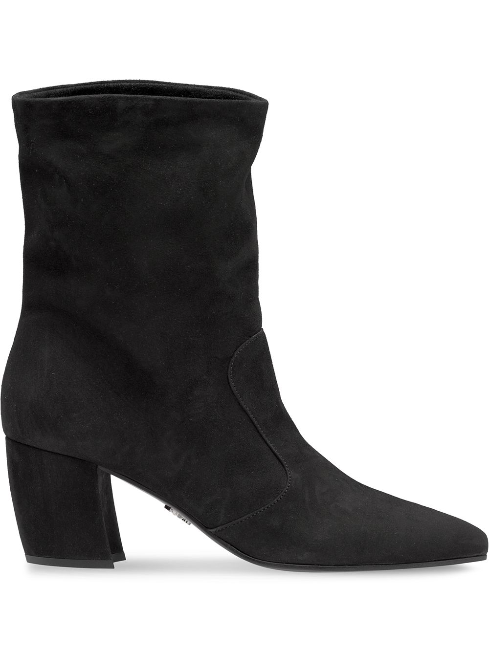 Prada pointed toe ankle booties Eraldo FR