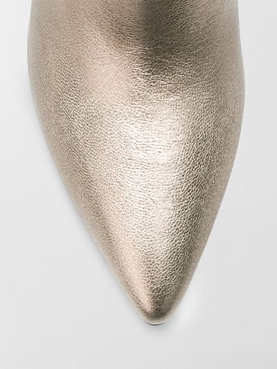 prada silver boots