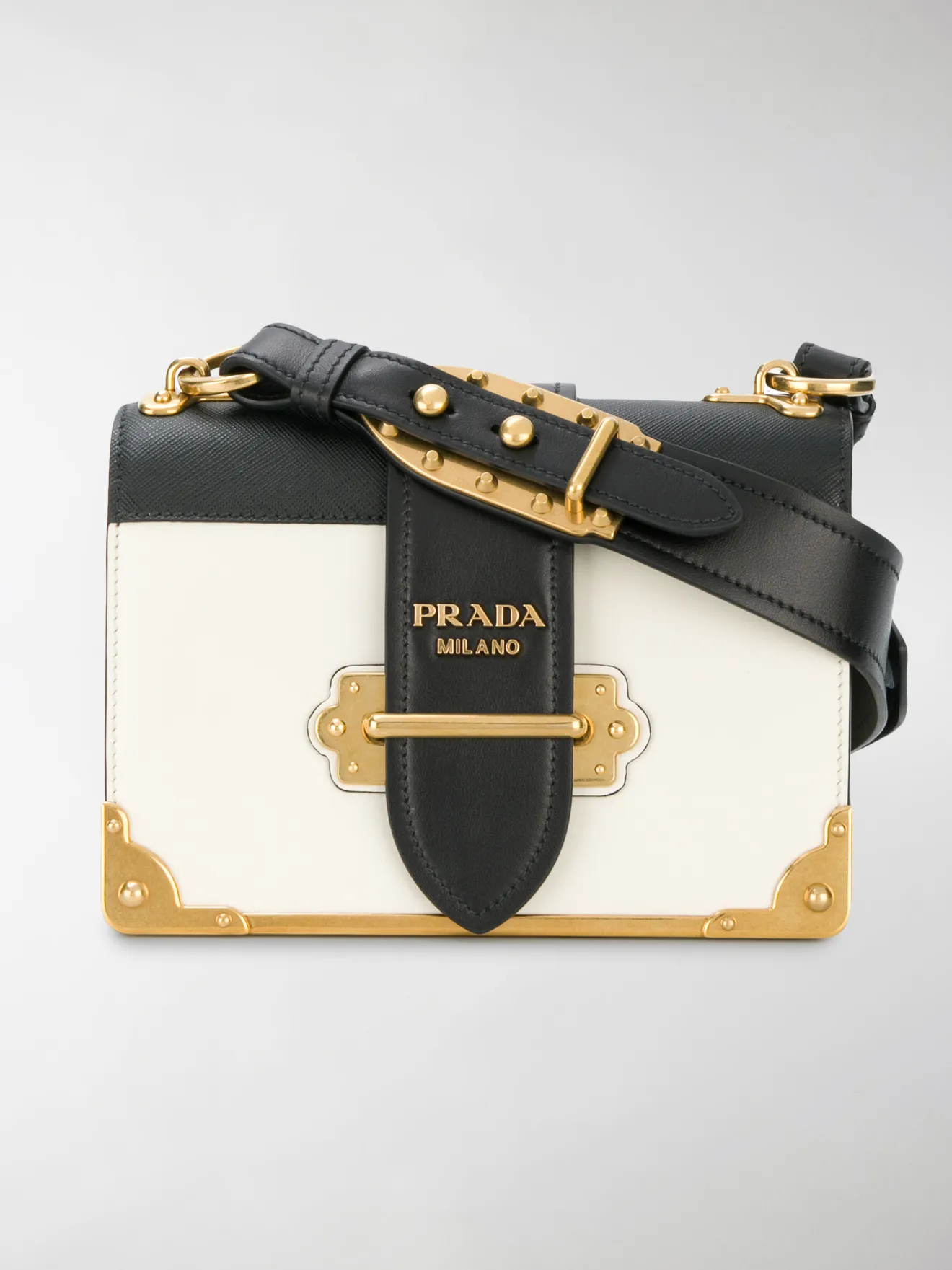 prada cahier white