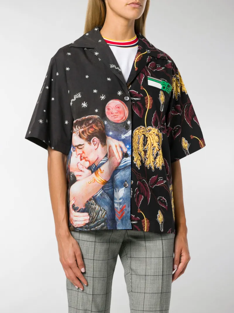 prada boxy shirt