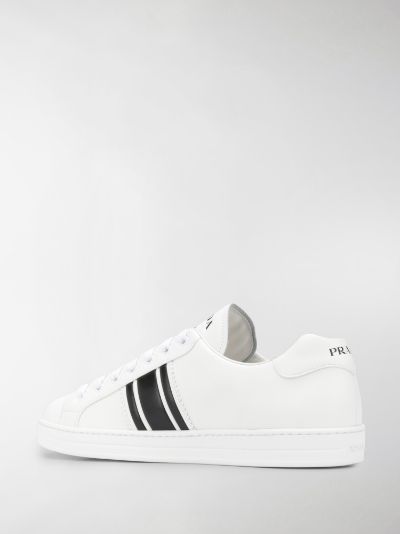 white calf leather sneakers