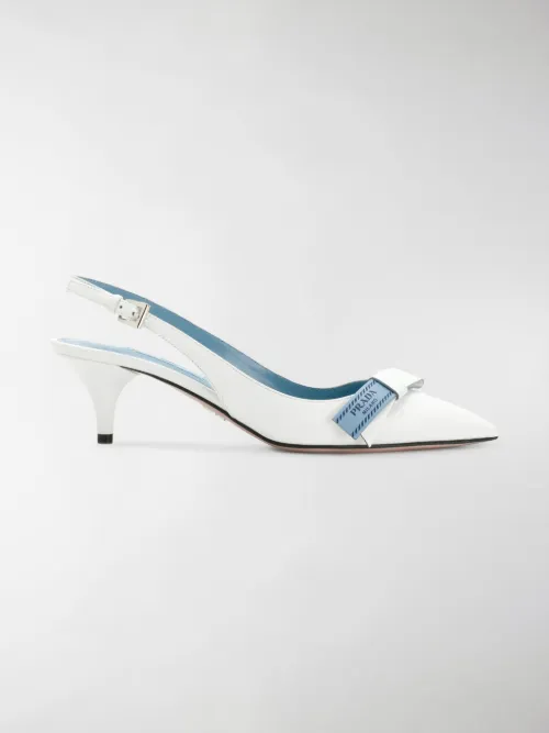 Prada - Pumps con cinturino posteriore