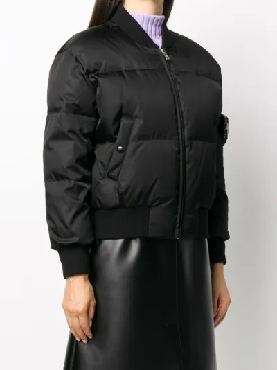 prada quilted shell down jacket
