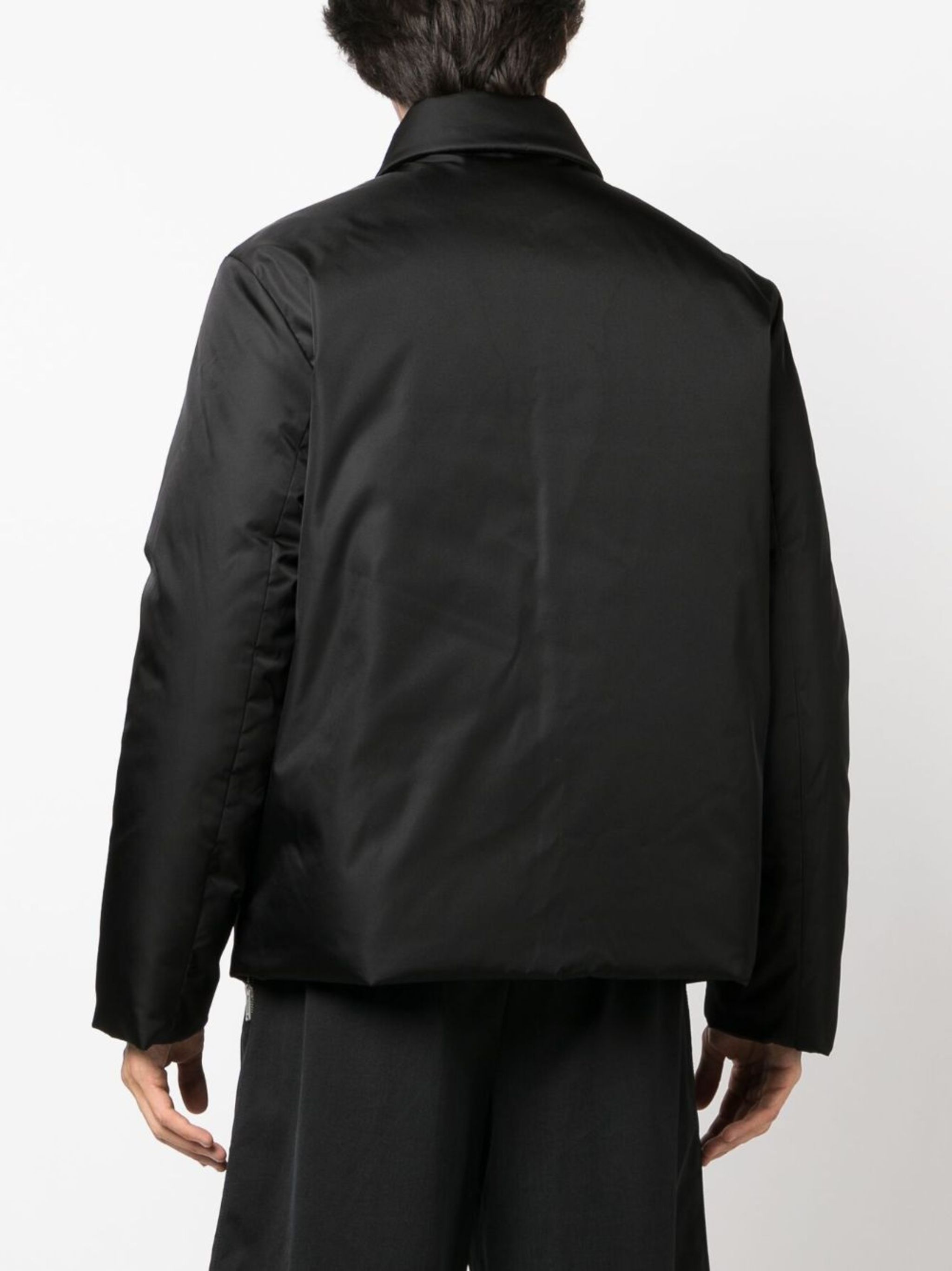 Prada Re-Nylon cropped down jacket | Eraldo.com US