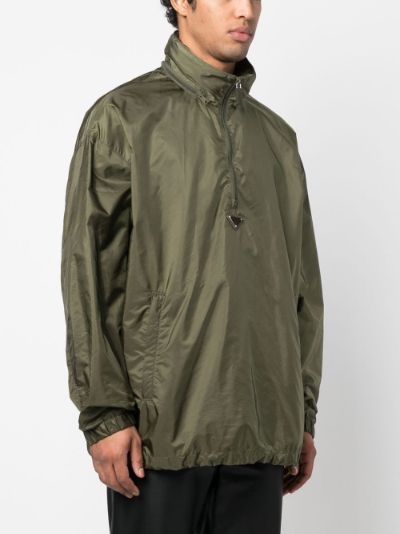 Prada Re-Nylon half-zip jacket | Eraldo.com FR