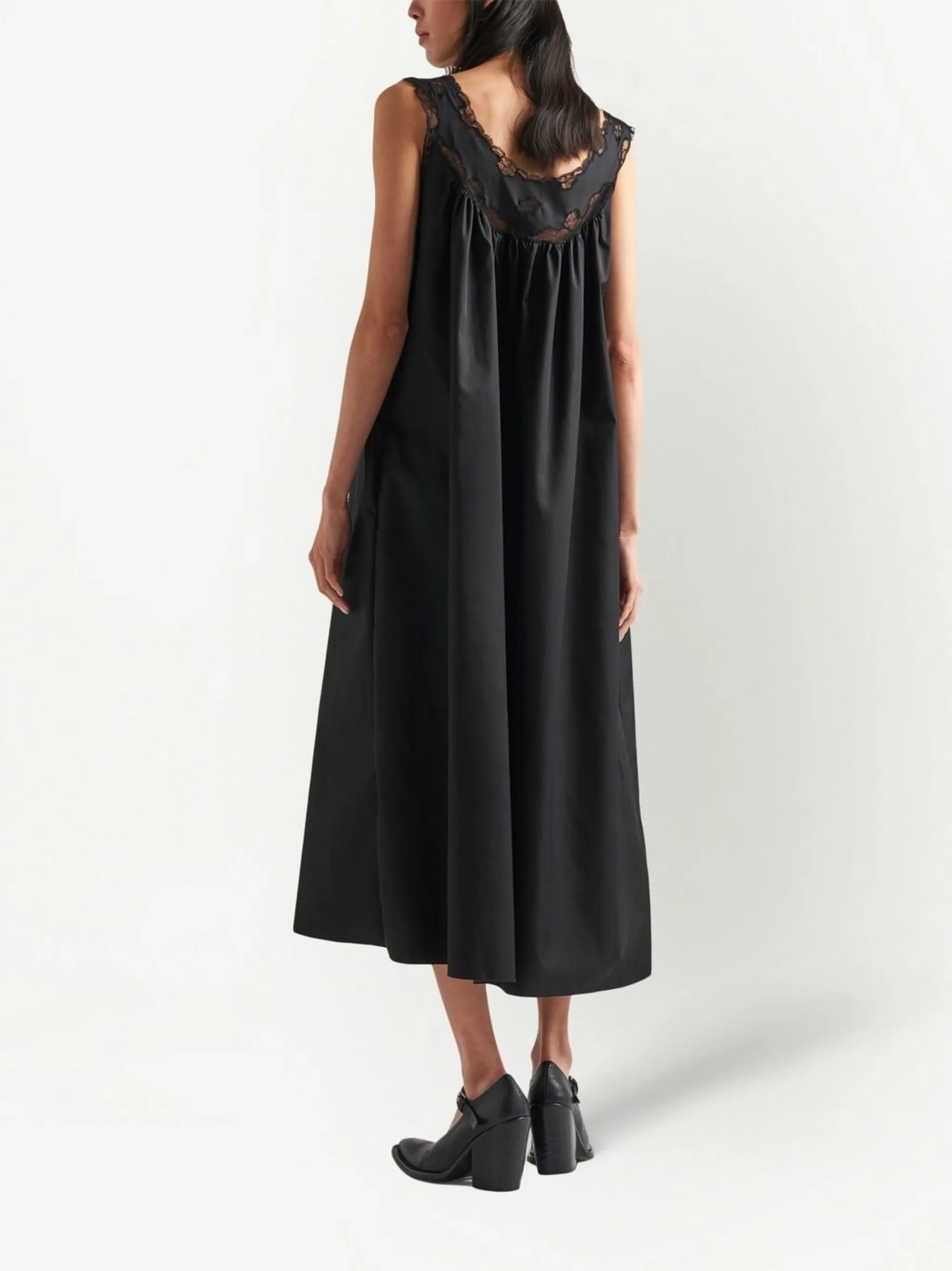 PRADA＊Re-Nylon Gabardine pinafore エプロンドレス＊送料込
