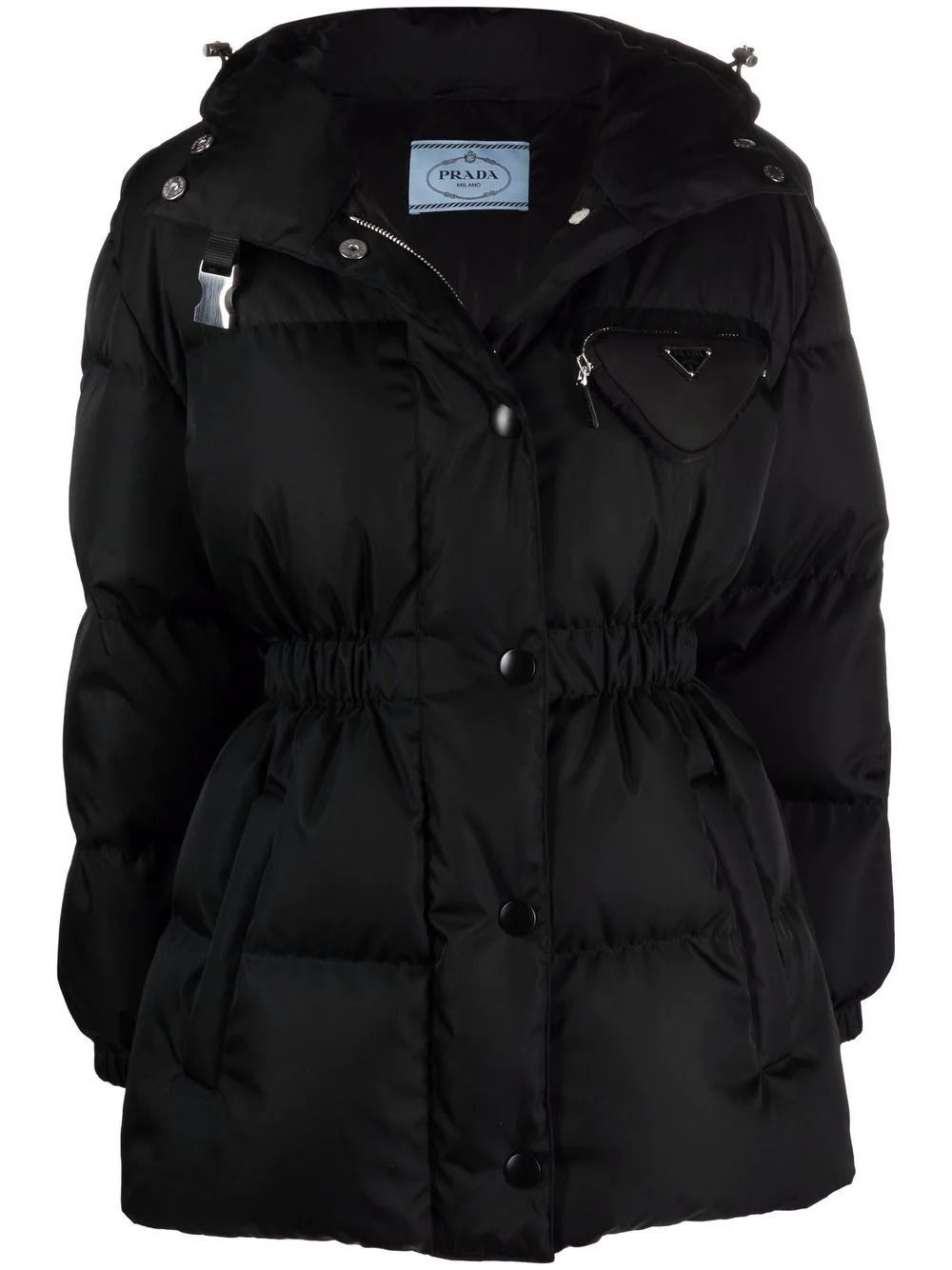 Re-Nylon pocket-detail puffer jacket | Prada | Eraldo.com