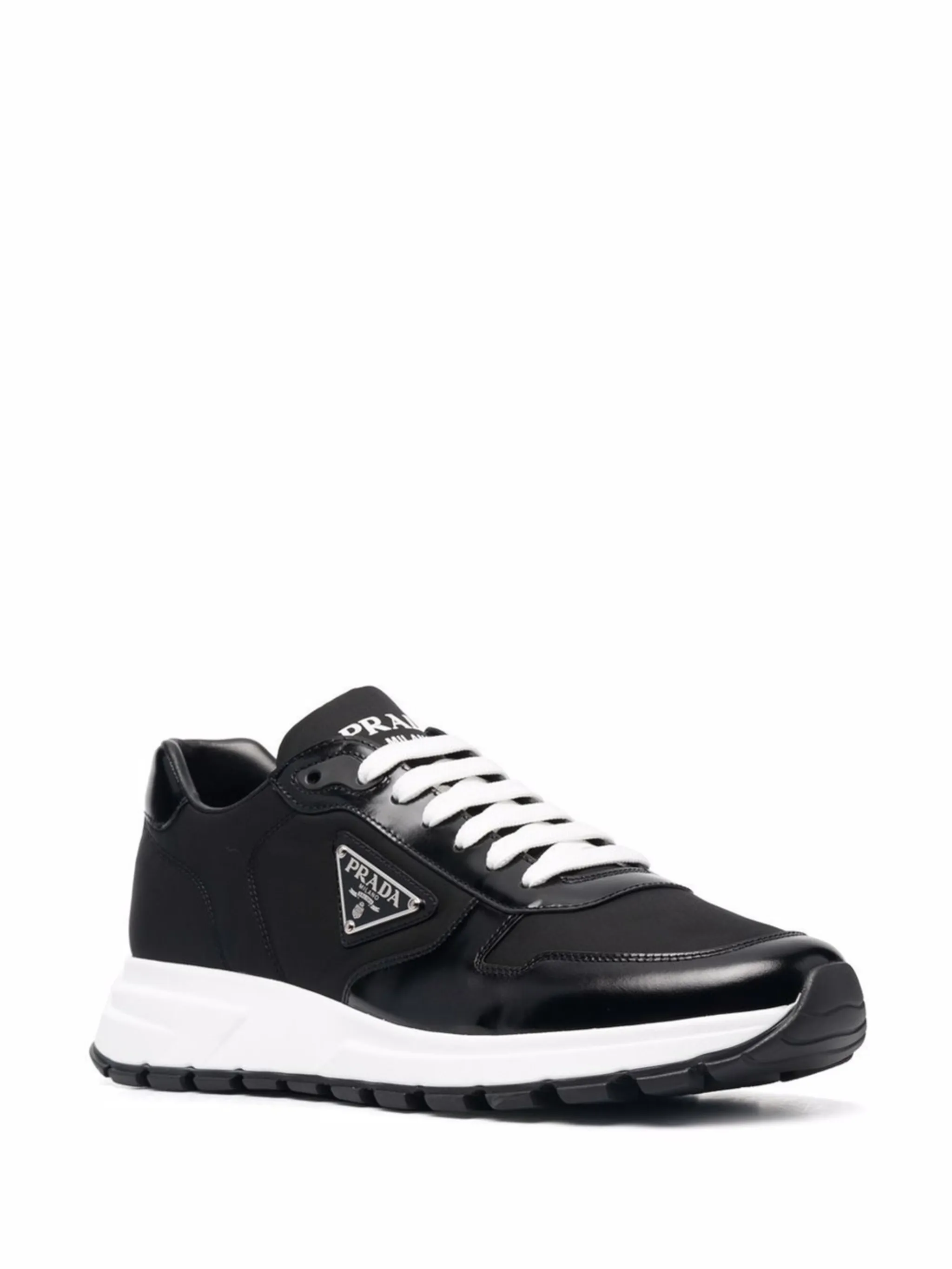 Prada Re Nylon Triangle logo low top sneakers Eraldo UK