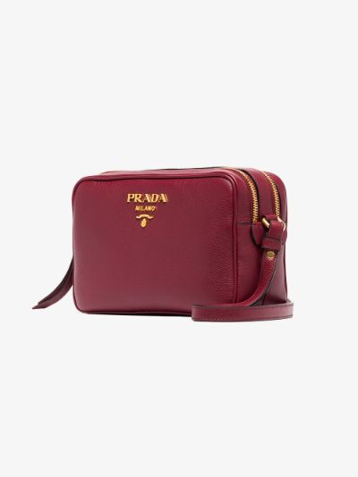 prada double zip crossbody bag