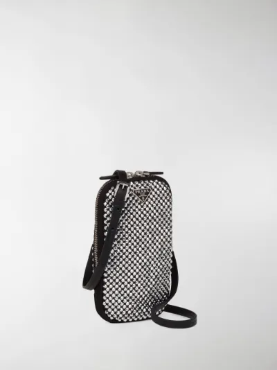 prada rhinestone bag