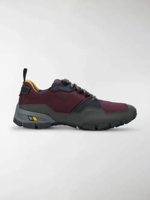 Prada - ridged sole sneakers