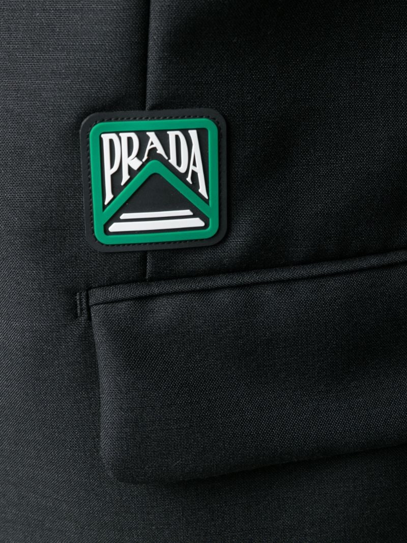 prada rubber logo