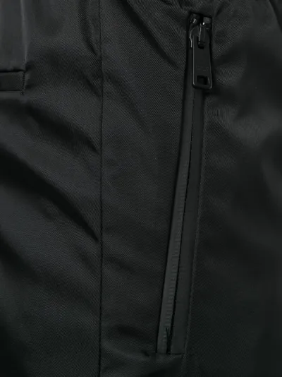prada rubber tag track pants