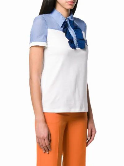 SS1996 PRADA WOMEN POCKET POLO SHIRT