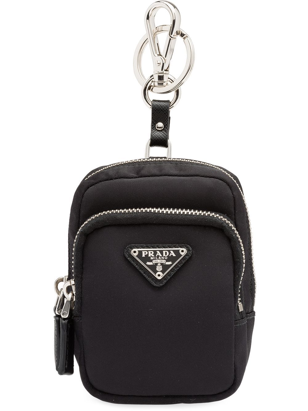 Prada bag discount keychain