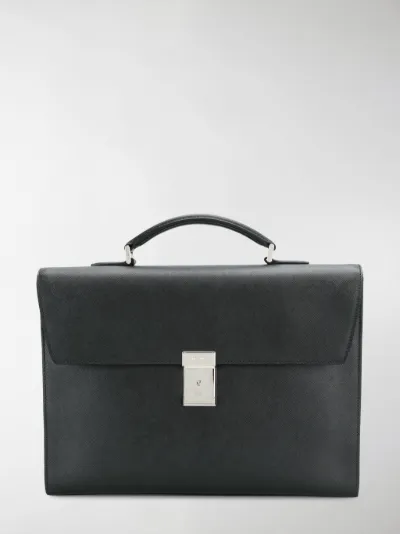 prada saffiano briefcase