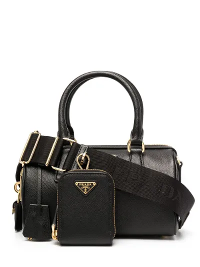 calf leather bag prada