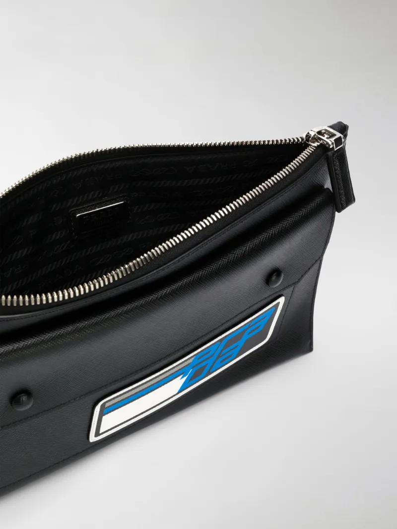 prada saffiano document holder