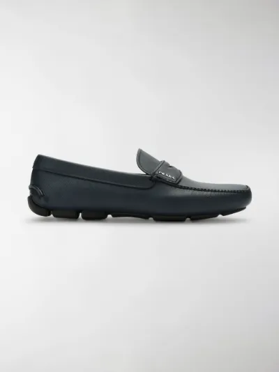 Prada - Saffiano driving shoes
