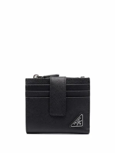 Prada saffiano leather bi fold cardholder Eraldo DE