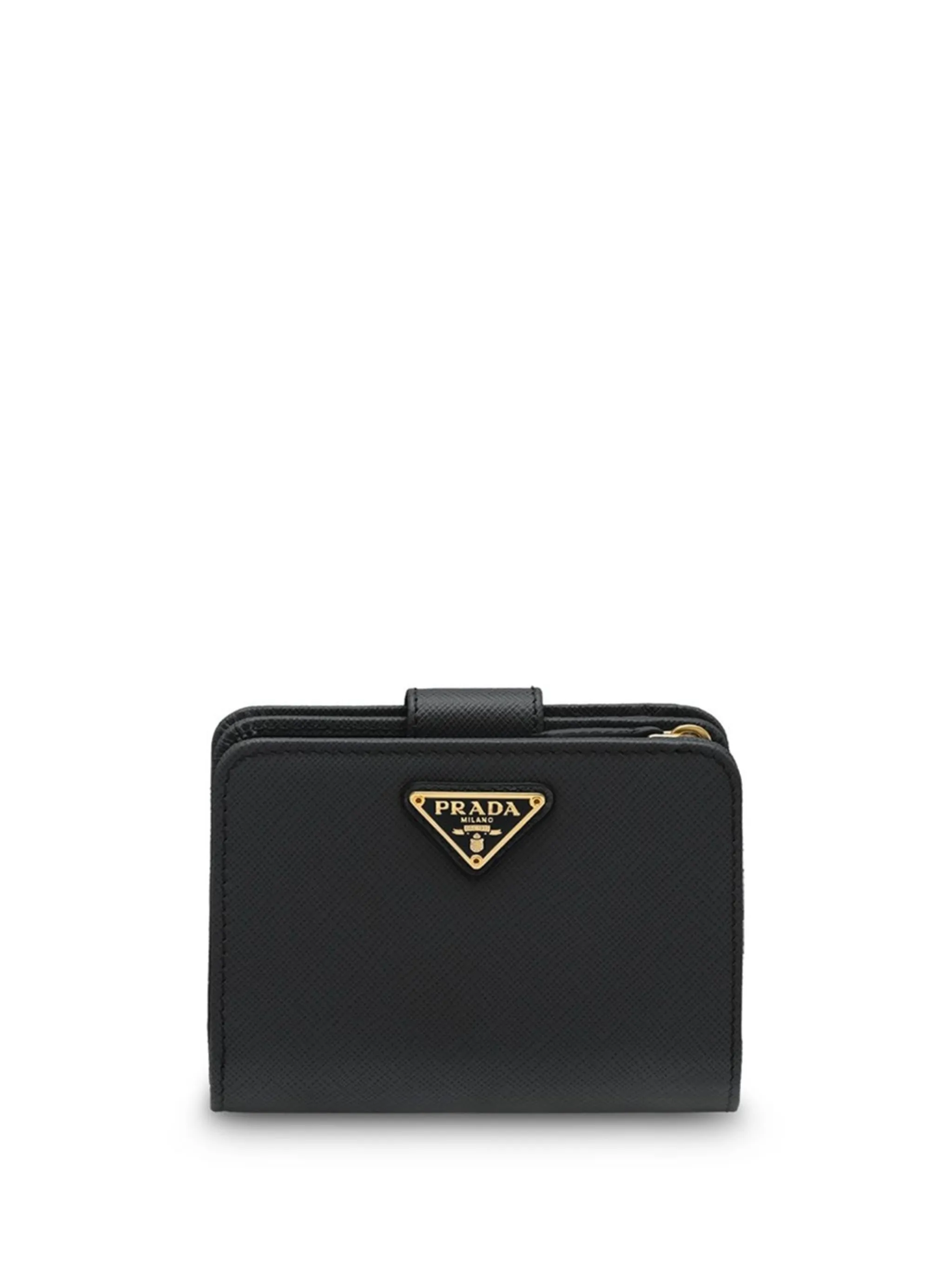 Prada men's wallet with coin compartment sale