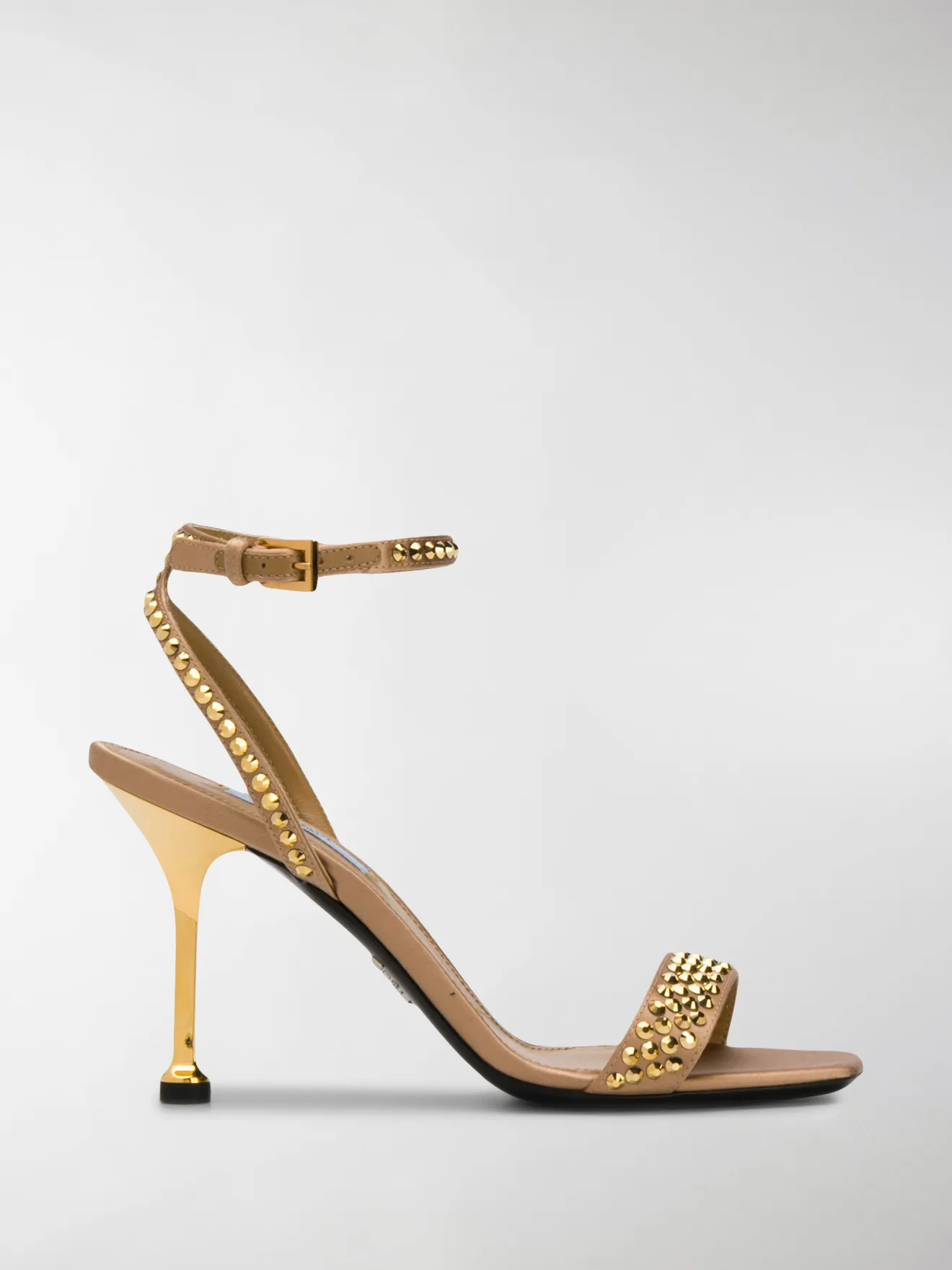 scarpe prada con borchie
