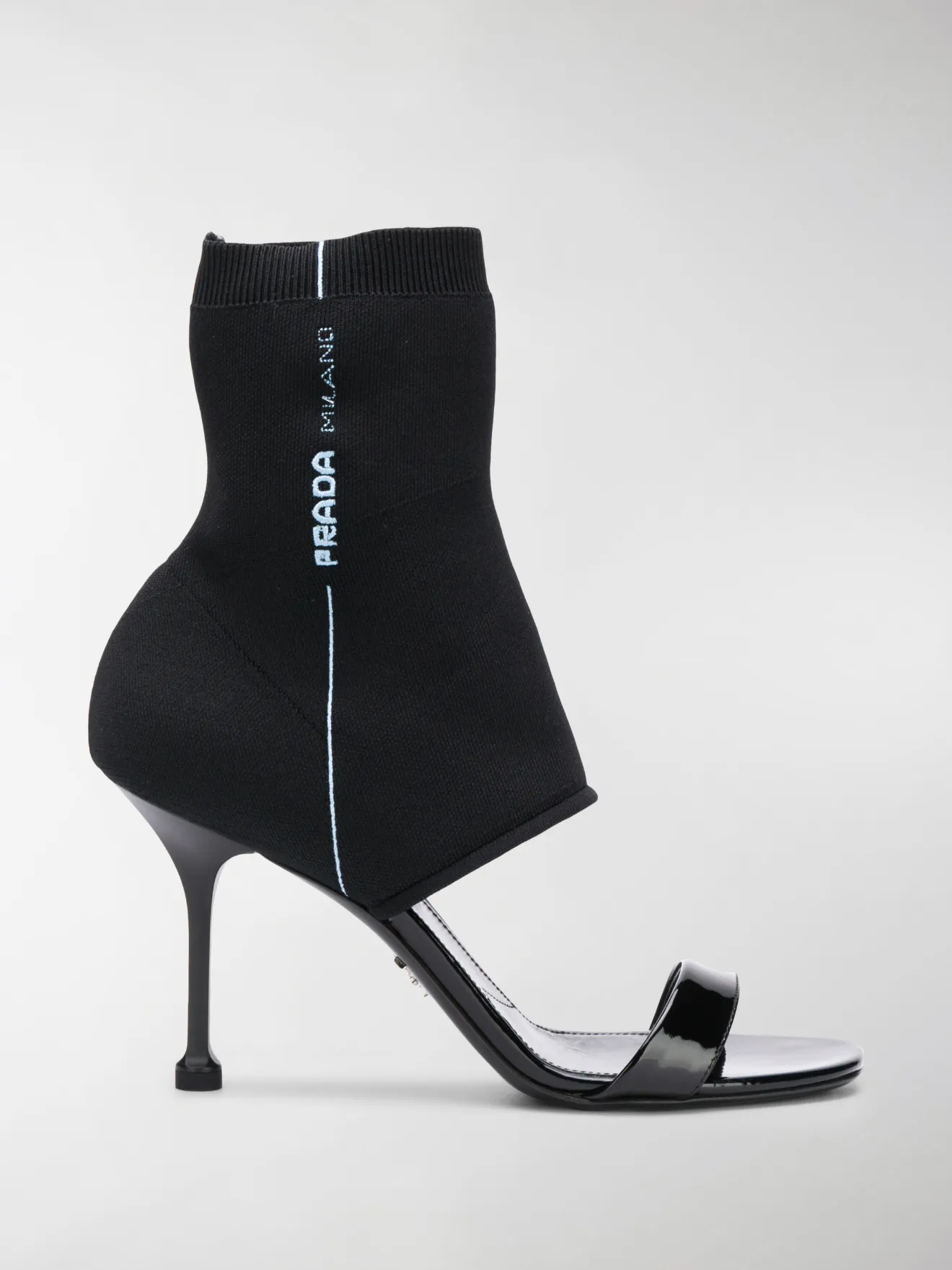 Prada Sandali stile calzino nero | MODES