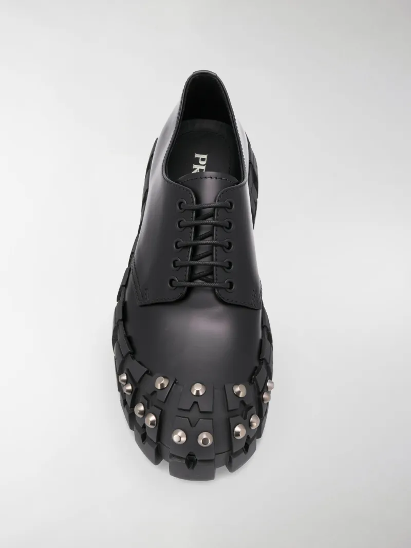 scarpe prada borchie